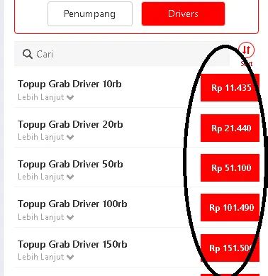 Galeri foto cara isi ulang topup grab 59 langkah vp untuk hadiah diamond di tersedia pada halaman update