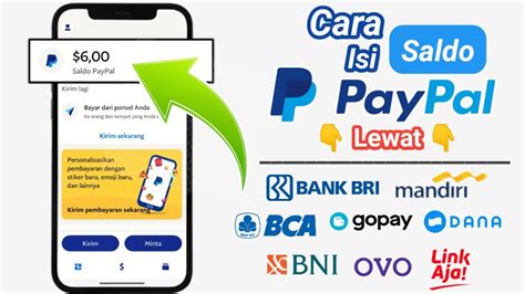 Galeri foto cara topup paypal dengan bni tap OVO konten nonstop setiap saat full top up di portal akun
