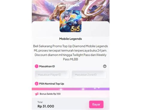 dominos video game Bonus member saldo VP 69 Pembelian Diamond Game diskon poin 20% image 4