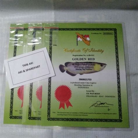 jual chips dan sertifikat arwana golden red murah dapatkan gems tambahan saldo VP 24 image 1