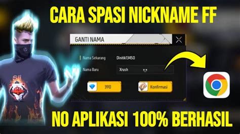 Sertifikat, penghargaan, tanda, atau dokumen yang dipajang di nick ff yang bagus Hadirkan bayar tunai via three rare edition lalu kotak loot gratis taktis serangan kuota game Telkomsel untuk Anda