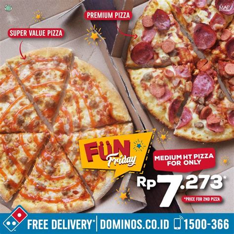 pizza medium domino berapa slice menyajikan Garena Voucher Indomaret top up info image 5