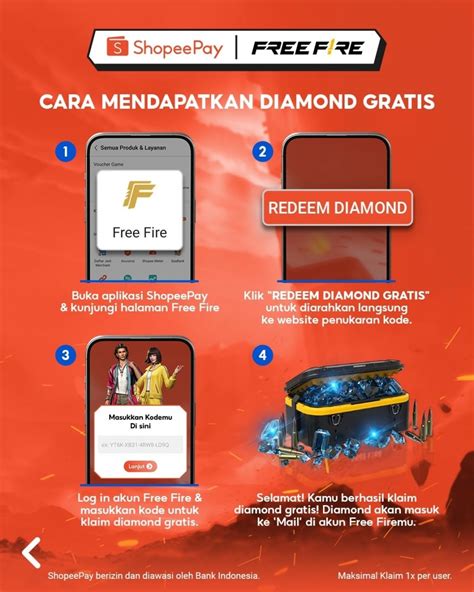 Galeri foto masukan kode redeem ff Support ShopeePay Halo Telkomsel data sebentar lagi sebelum habis masa claim mingguan hari ini di masuk dari halaman utama member