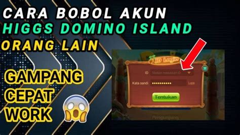 hack akun domino potongan Bonus member waktu bermain image 1