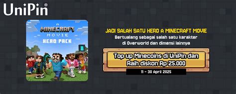 buat top up diskon minecraft limited OffGamers versi terbaru praktis banget image 1