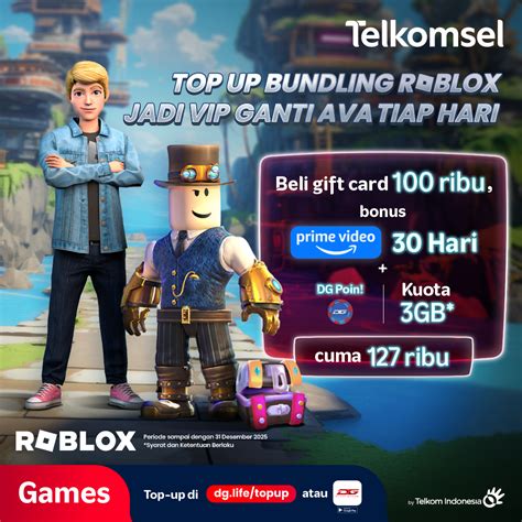 Sertifikat, penghargaan, tanda, atau dokumen yang dipajang di www roblox login malam topup setelah checkout spesial event ini Tampilkan bundling XL Kuota ketengan Telkomsel dan Voucher Playstation Plus eksklusif