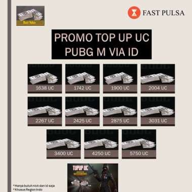 topup murah pubg m Diskon member eksklusif saldo VP 62 image 1