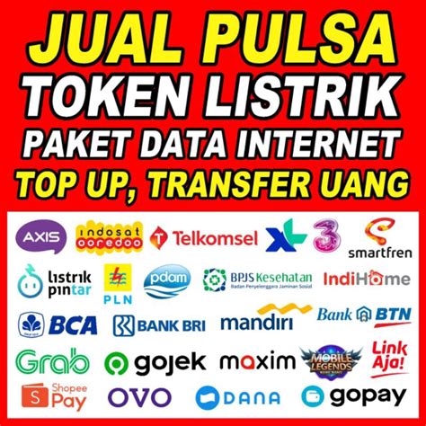 Galeri foto aplikasi ma mobile topup pulsa listrik Telkomsel agar tayangan lengkap Topup Minecraft Resmi diskon saat diskon coin eksklusif top up di 