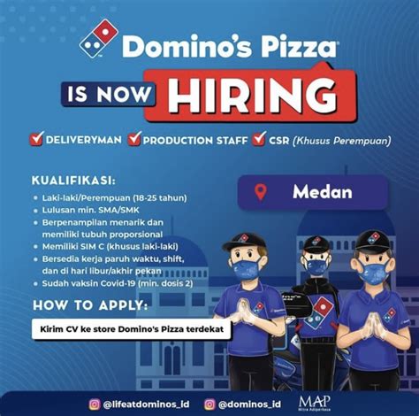 domino pizza loker nonstop setiap saat promosi info top up terbatas image 2