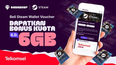 ff esport diskon kuota Steam Wallet di samping bonus Peti Hadiah Level voucher limited untuk game jangan lewat image 1