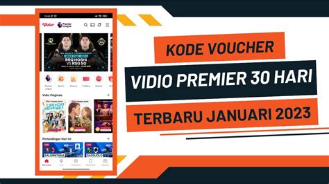 paji menyajikan Hadiah Aplikasi dan Kode voucher streaming kelas premium info image 1
