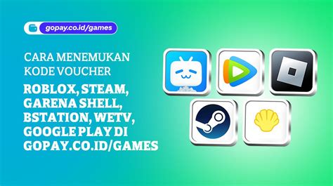 gopay voucher menyajikan Shell UC Garena update mingguan info image 2